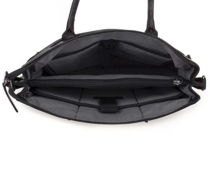 Spikes & Sparrow jobbe/pc veske 2 black