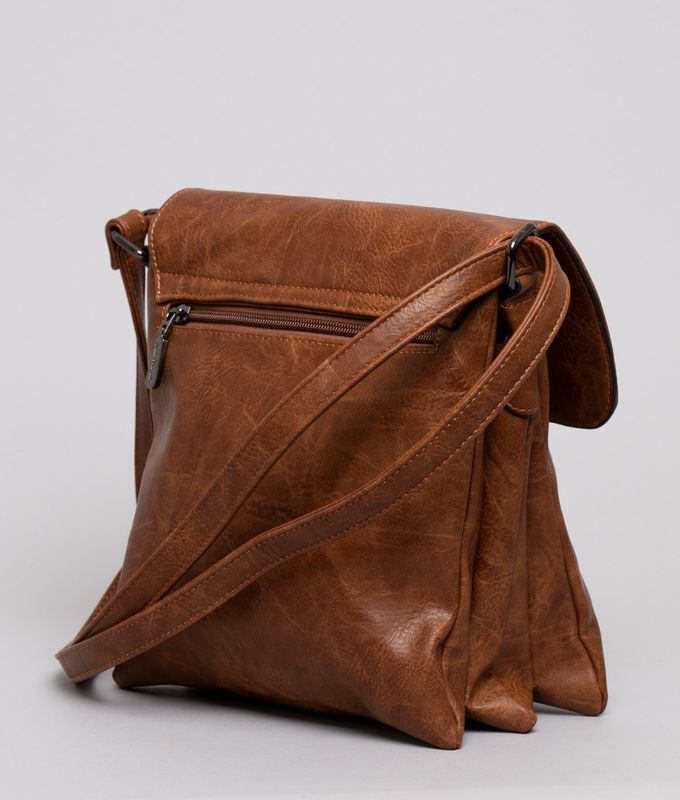 Giulia Pieralli Flapbag large Cognac