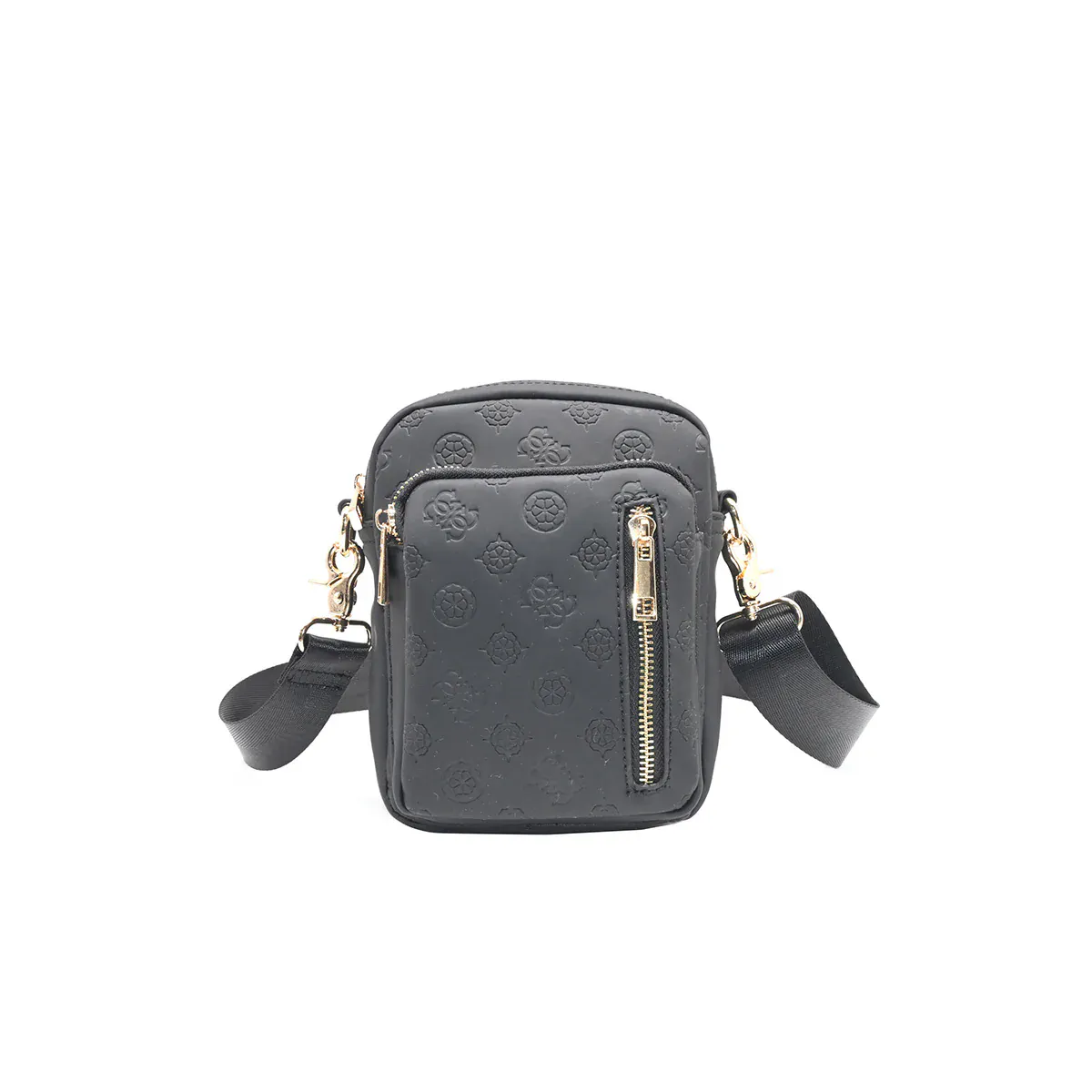 Rosenvinge Levi Citybag M/Preget Mønster i Black