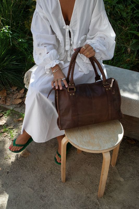 RE:Designed By Dixie Miri Big Shoulderbag Woodsmoke
