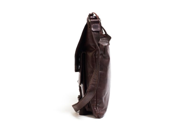 Spikes Sparrow flapbag brown