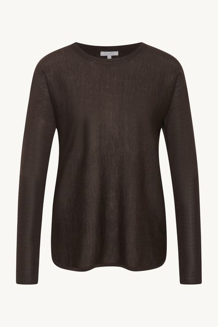 Hovedbilde Claire Pippa Jumper i Merinoull Brownie Melange