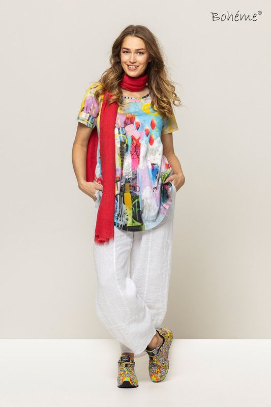 Boheme Linbukser i White