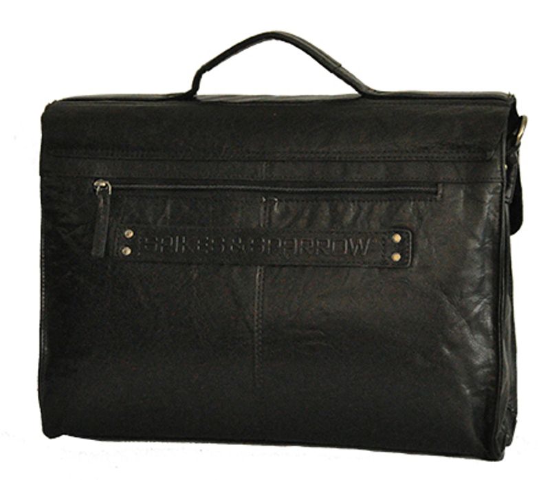 Dokument/pc veske med skulderreim black