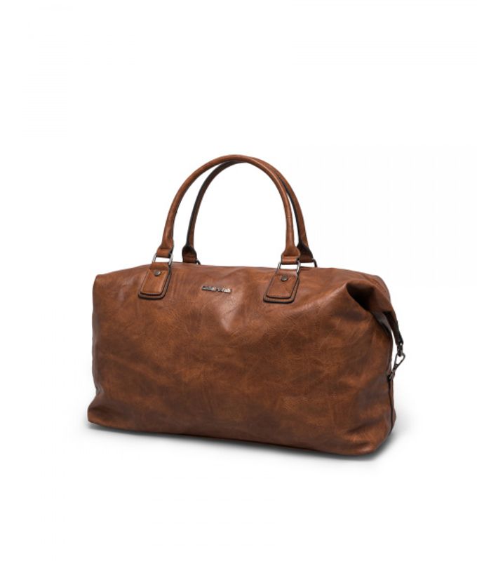 Giulia Pieralli Classic Weekendbag Cognac