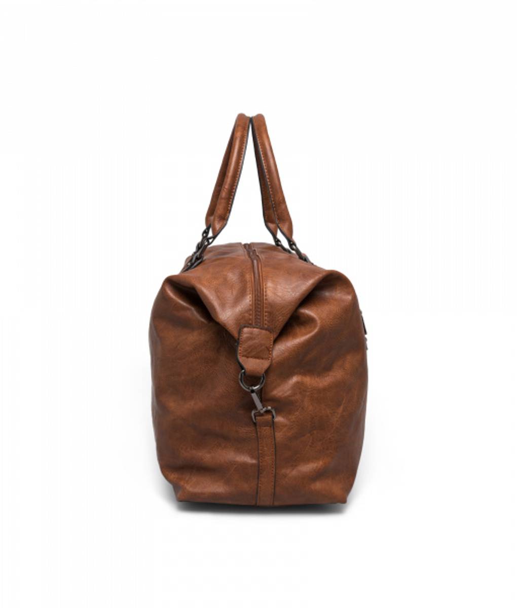 Giulia Pieralli Classic Weekendbag Cognac