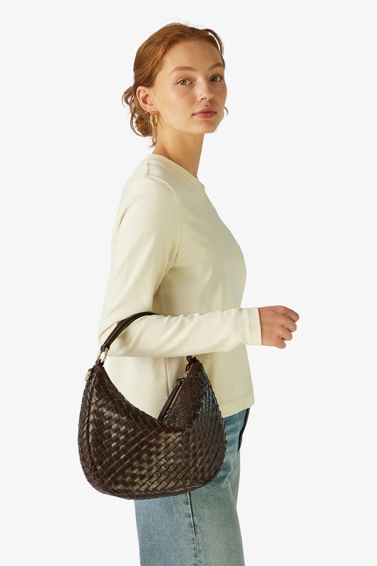 Adax Marlin Shoulderbag Cormorano Dark Brown