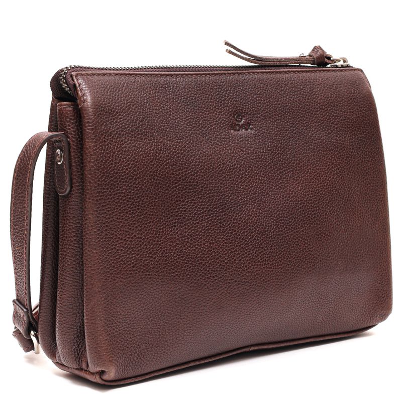 Adax Lotta Shoulderbag i Dark Brown