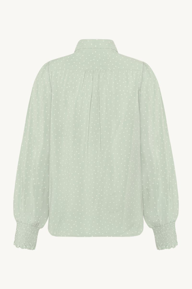 Claire Rhona Skjorte i Pale Aqua