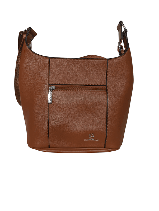 Giulia Pieralli Soft Bucketbag i Brown