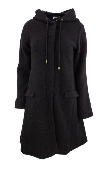 Hovedbilde Boheme Vannavvisende Kåpe M/Hette i Ullmix Black