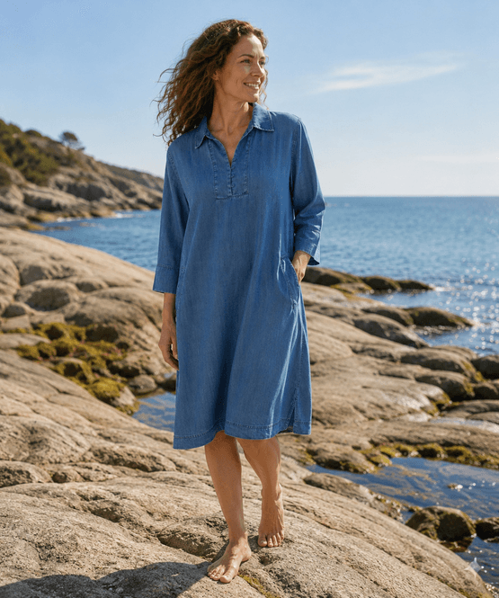 Hovedbilde Masai MANahlia Kjole i Vasket Denim