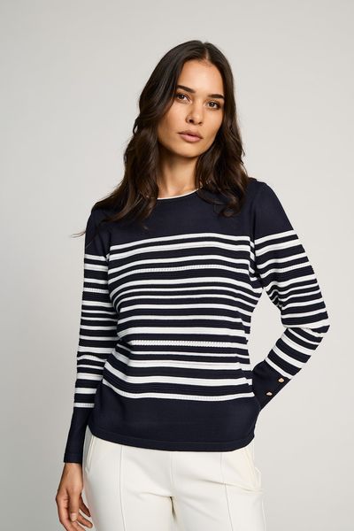 Hovedbilde Micha Jumper Navy/Offwhite