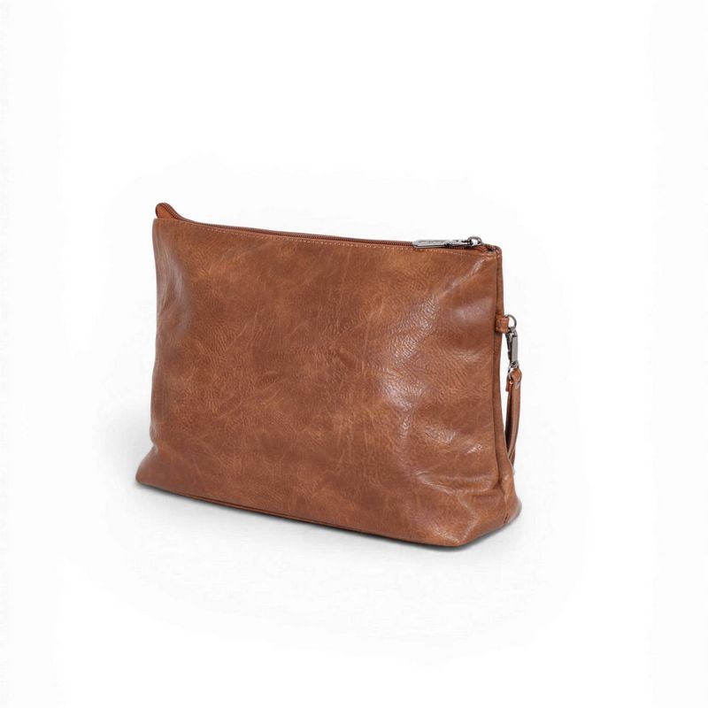 Giulia Piaralli Classic Toalettbag i Cognac