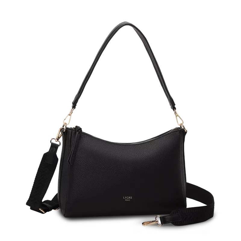 Lycke Sandnes Shoulderbag i Black