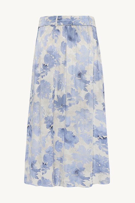 Claire Nachelle Skjørt i Blue/Print