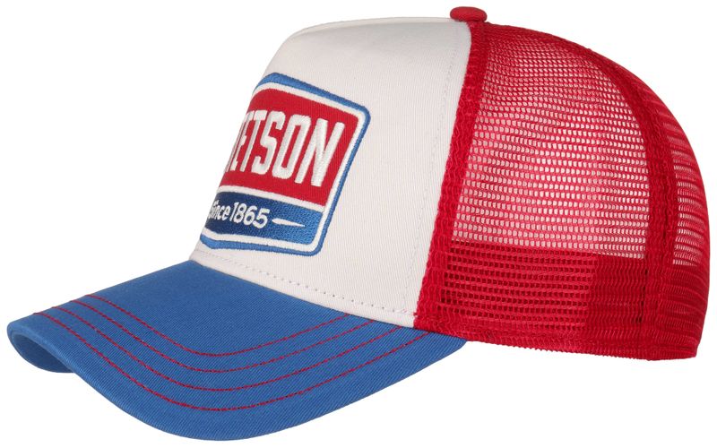 Stetson Trucker Cap i Blue/Red