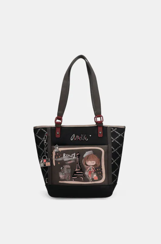 Anekke Shoulder/Totebag Black/Multi