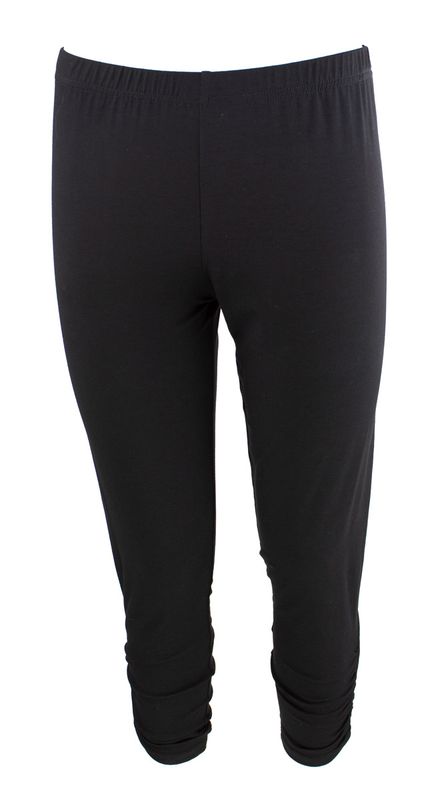 Boheme Tights Elastisk M/Rynker i Black