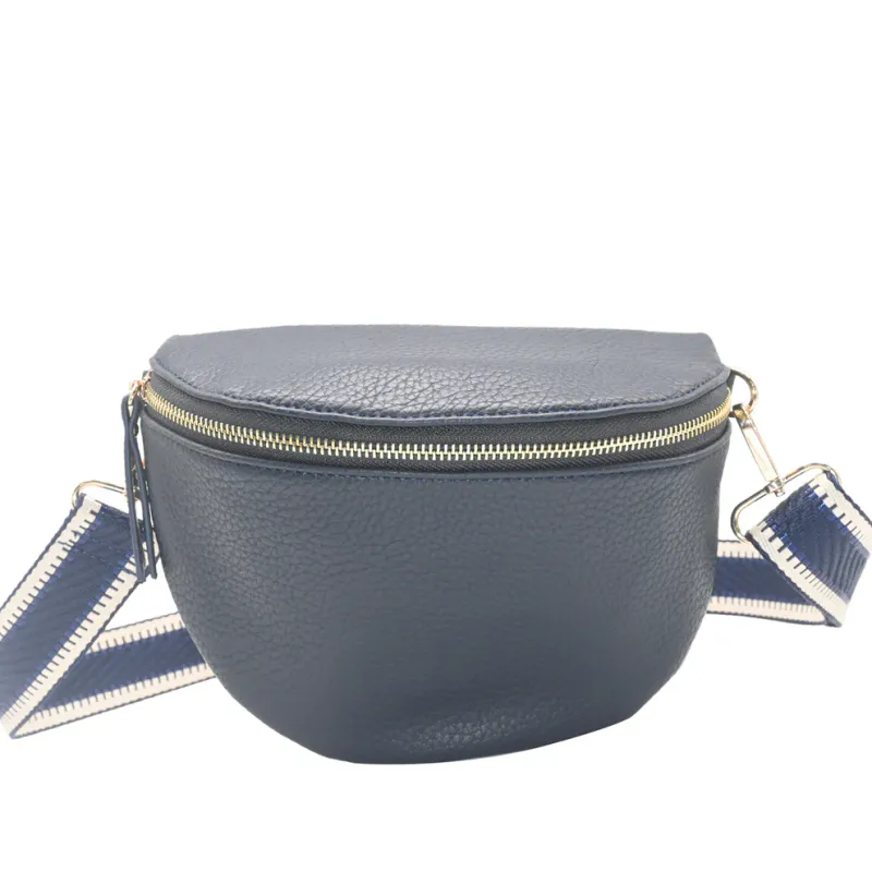 Rosenvinge Pepper Bumbag M/Mønstret Reim Marine