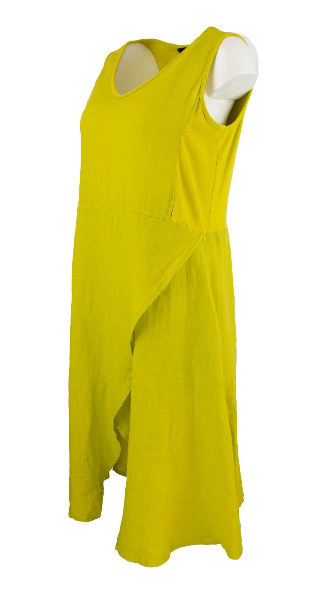 Boheme Linkjole M/Bomullsribb på Ryggen i Limegreen