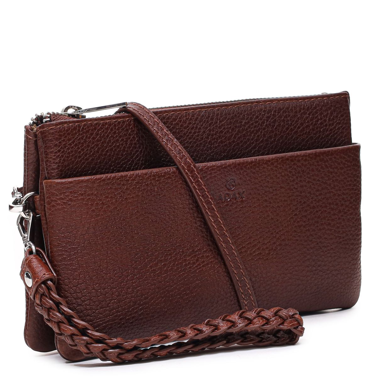 ADAX Nellie Combi Clutch Walnut