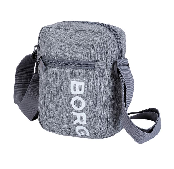 Hovedbilde B.Borg Core 8009 Crossoverveske i Grey Melange