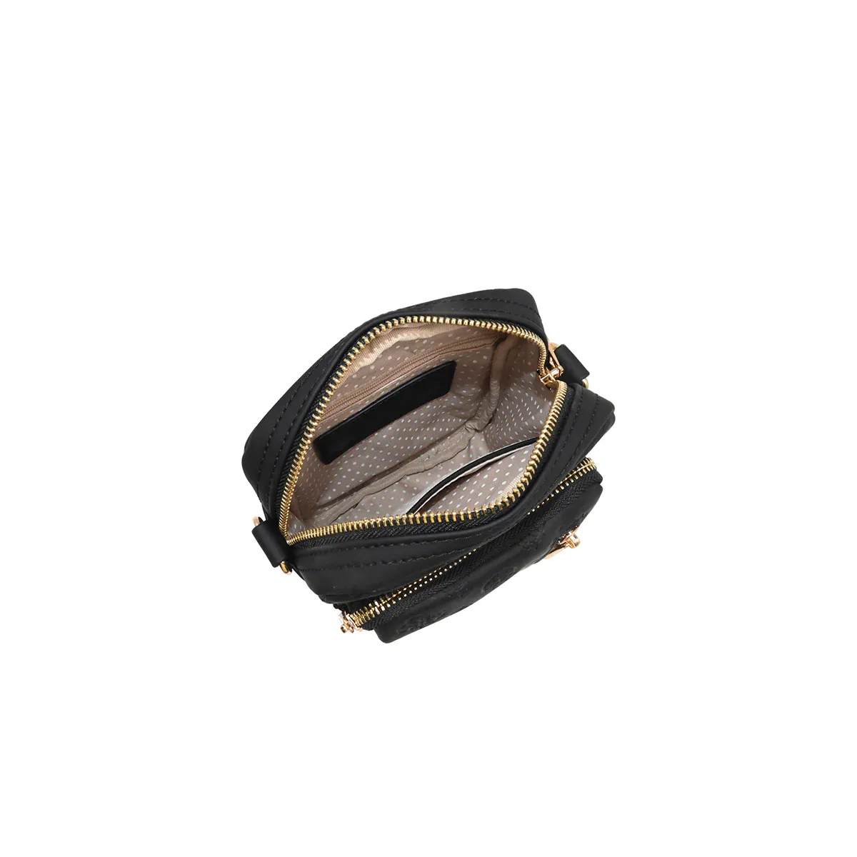 Rosenvinge Levi Citybag M/Preget Mønster i Black