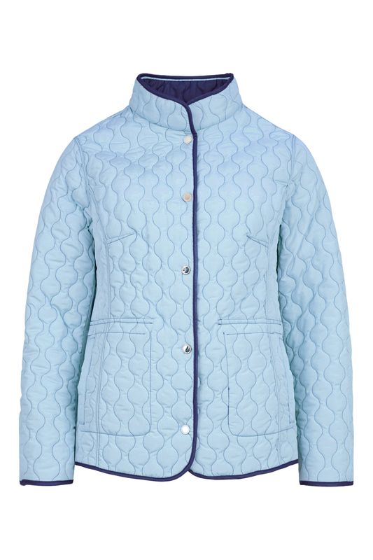 Normann Lett Vattert Vendbar jakke i Navy/Lightblue