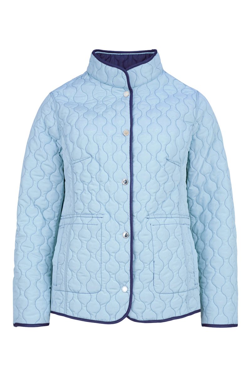 Normann Lett Vattert Vendbar jakke i Navy/Lightblue