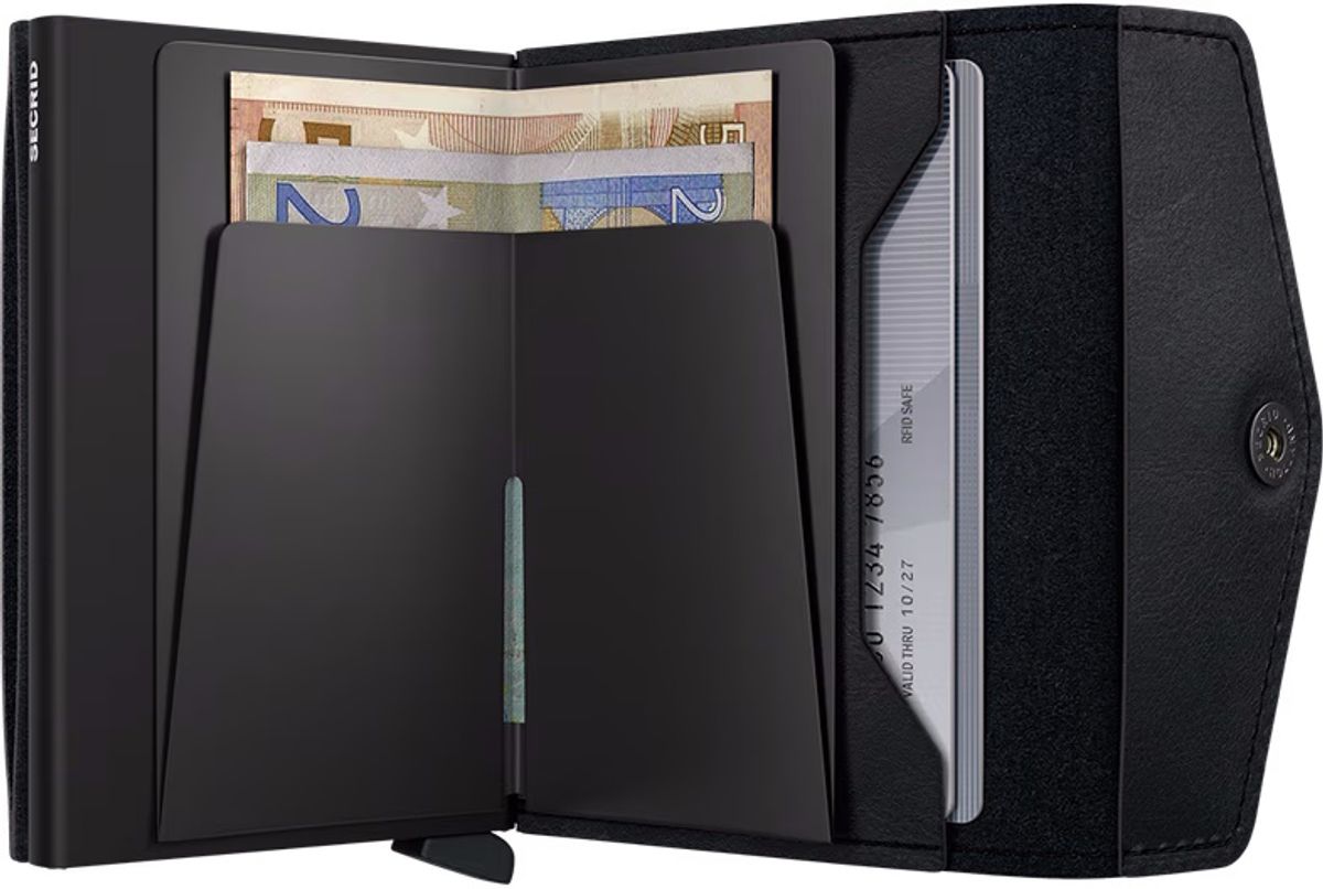 Secrid Envelope Lommebok/Kortholder Vintage Black