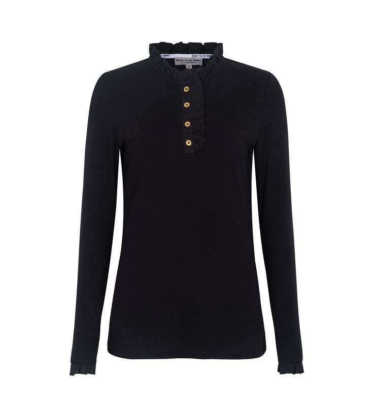 Close To My Heart Flory T-Shirt i Black