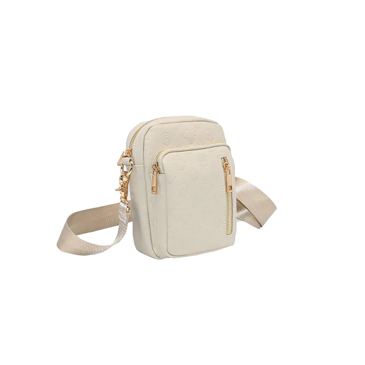 Rosenvinge Levi Citybag M/Preget Mønster i Beige