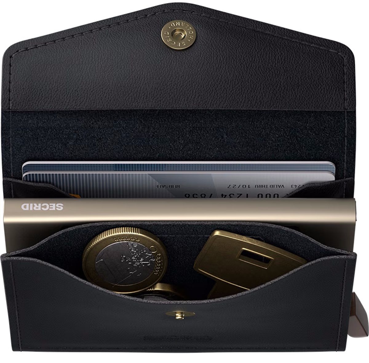 Secrid Envelope Lommebok/Kortholder Black