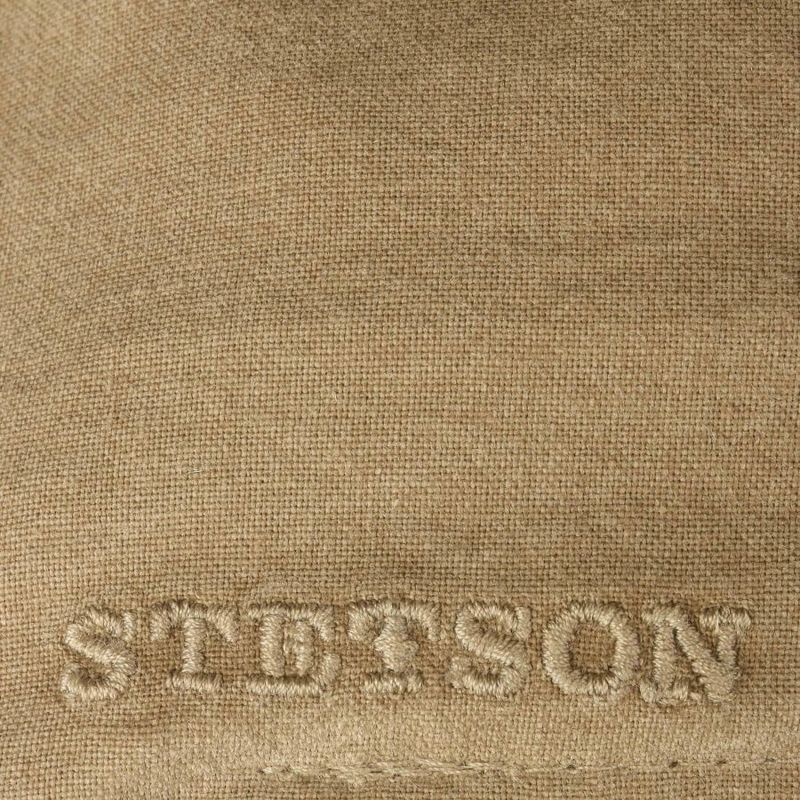 Stetson Texas sixpence i bomull lys beige