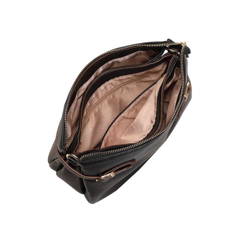 Puccini Nella Hand/Shoulderbag i Black