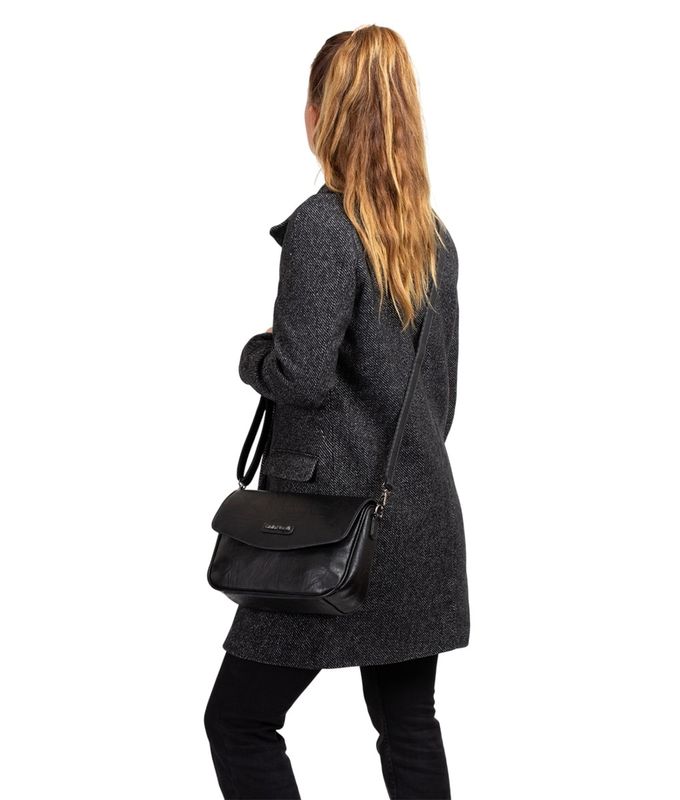 Giulia Piaralli Miriam Flapbag Black