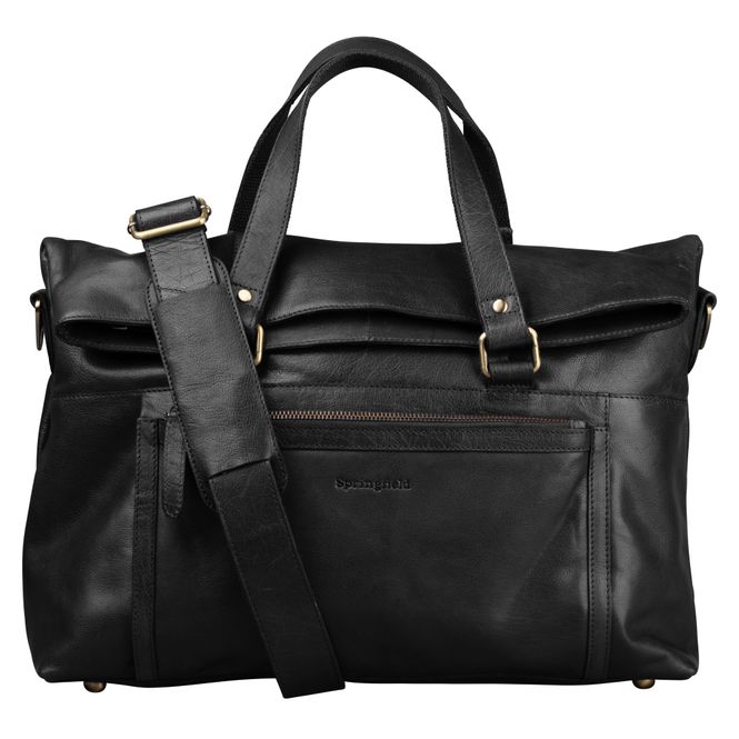 Hovedbilde Springfield Stor Shoulder/Crossoverbag Black