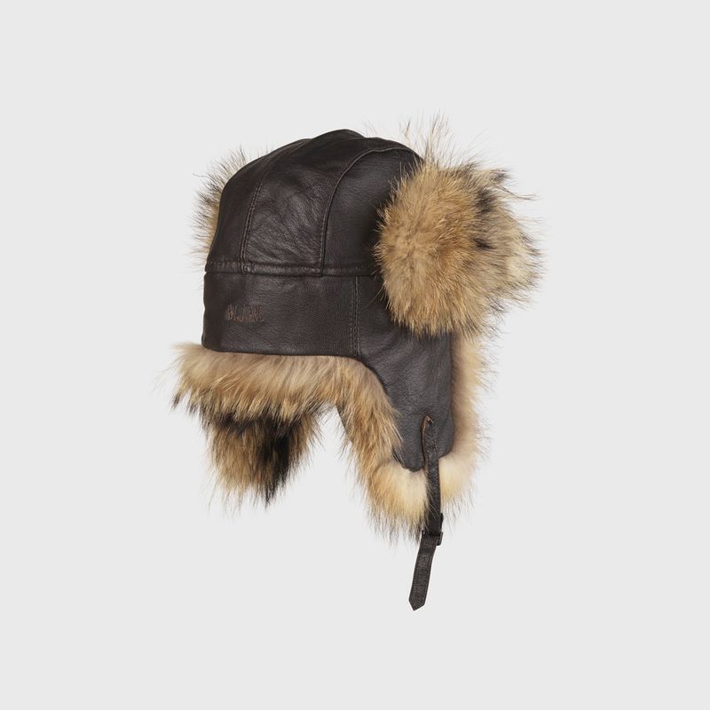 MJM Pelslue M/Naturpels i Brown/Natur