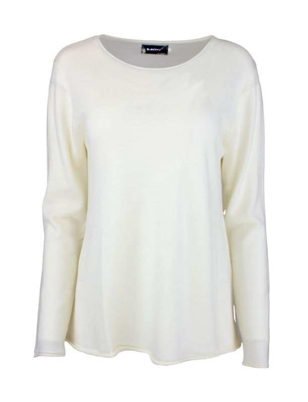 Boheme Genser M/Rund Hals Offwhite