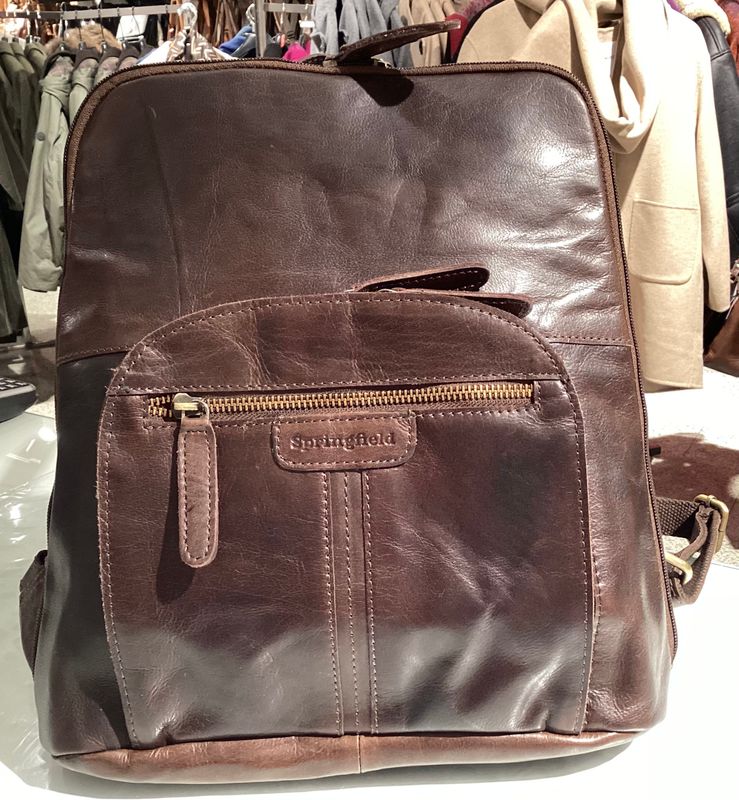 Springfield Backpack i Brown