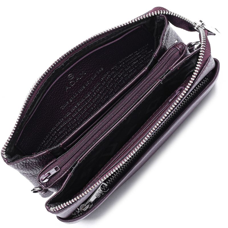 Adax Nellie Combi Clutch Burgundy
