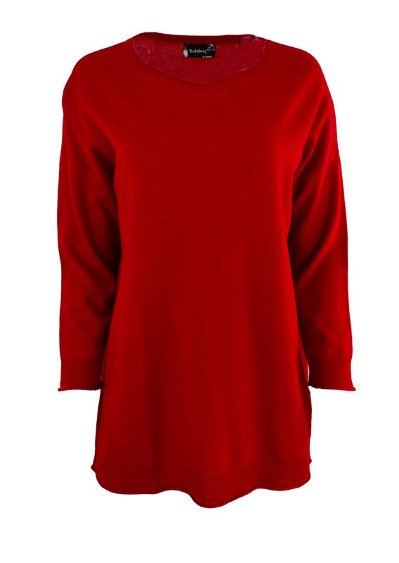 Boheme Genser Ledig M/Rund Hals i Red