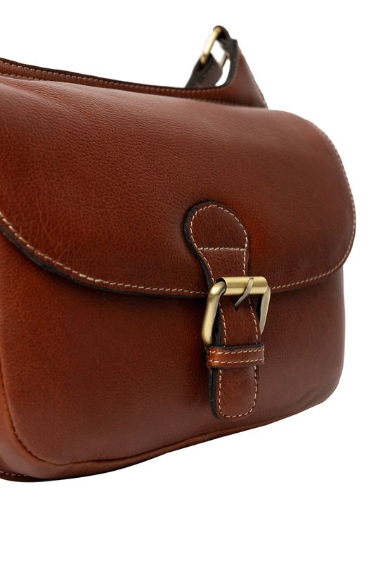 RE Designed By Dixie Milli Small Crossowerbag Cognac