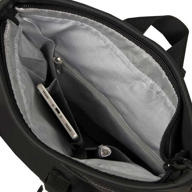 New Rebels Mart  Los Angeles Rolltop Backpack Mini Black