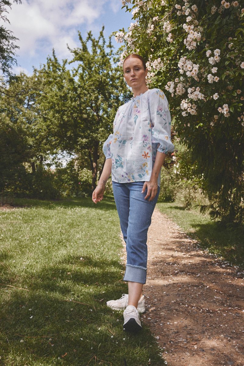 Claire Jayla Jeansbukse Light Blue Denim