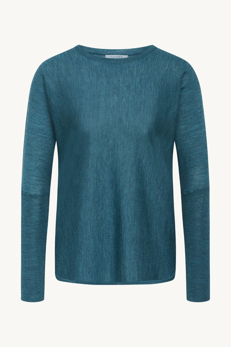 Claire Pippa Jumper i Merinoull Peacock Melange