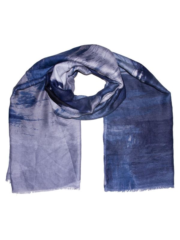 Intex Skjerf Ton i Ton 90 X 80 Cm. i Blue