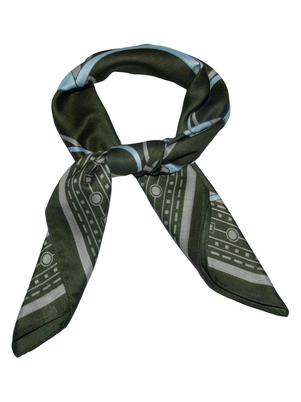 Intex Skjerf M/Seletøy 70 X 70 Cm. i Green