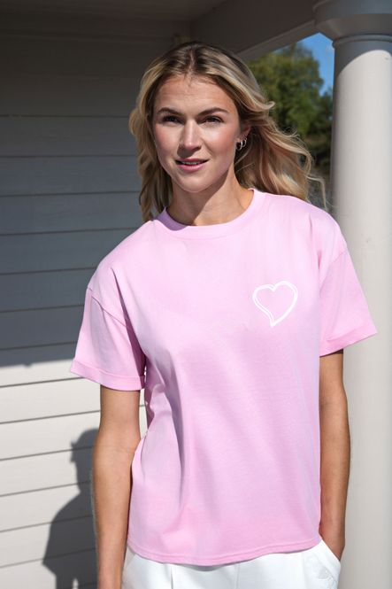 Hovedbilde Close To My Heart The Heart T-Shirt Pink
